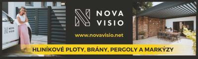 NOVAVISIO s.r.o. - hliníkové ploty, brány, pergoly, markýzy